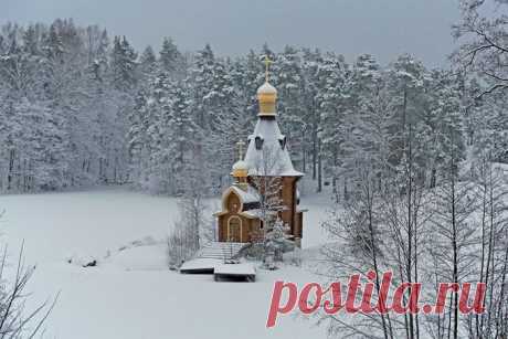 РУССКАЯ ЦЕРКОВЬ СКАЗОЧНОЙ КРАСОТЫ - ХРАМ АНДРЕЯ ПЕРВОЗВАННОГО НА ВУОКСЕ