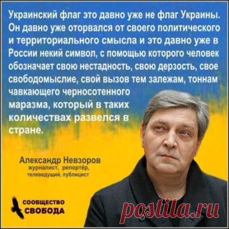 Невзоров, как всегда точен. Подписываюсь под каждым словом.