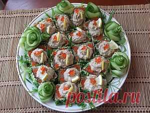 Закуска Селедка по-киевски