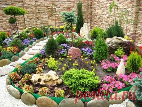 АЛЬПИЙСКИЕ ГОРКИ | Самоцветик