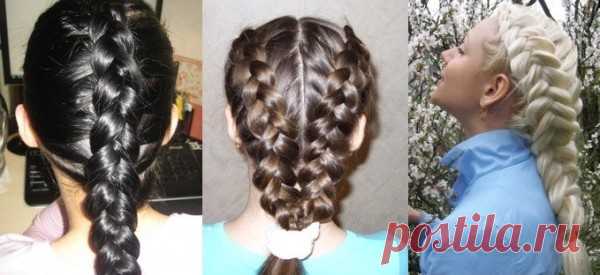 Французские косы на длинные волосы (39 фото): видео-инструкция как сделать косички на средние, короткие локоны своими руками, фото и цена