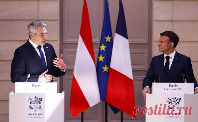 Канцлер Австрии поспорил с Макроном о способах урегулирования на Украине. Эмманюэль Макрон, не исключивший возможность отправки западных войск на Украину, придерживается «принципа сдерживания», заявил Карл Нехаммер. Он призвал не допустить эскалации и назвал себя сторонником «принципа предосторожности»