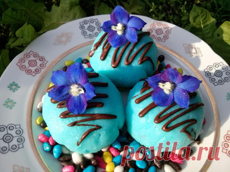 Десерт с клубникой &quot;Моти&quot;!