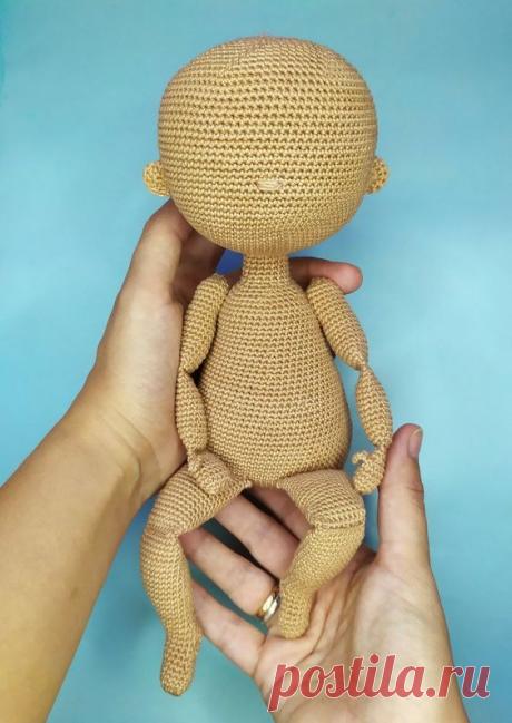 Crochet Amigurumi Soft Baby Doll BODY PATTERN Pdf in English | Etsy