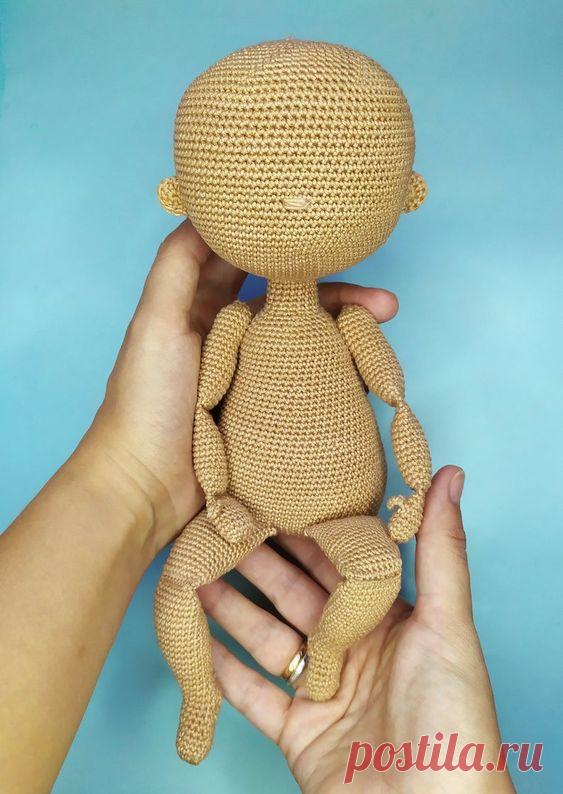 Crochet Amigurumi Soft Baby Doll BODY PATTERN Pdf in English | Etsy
