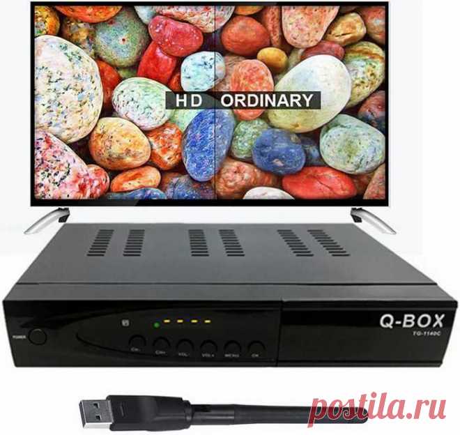 Цифровая приставка DVB-T2 Qinvbt Q-BOX