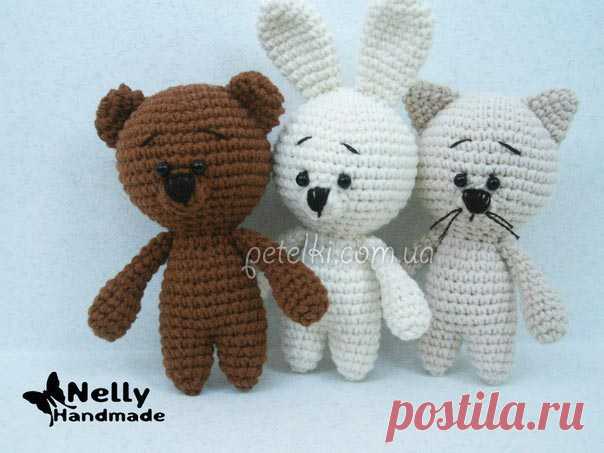 Игрушки крючком от Nelly Handmade. Описание вязания