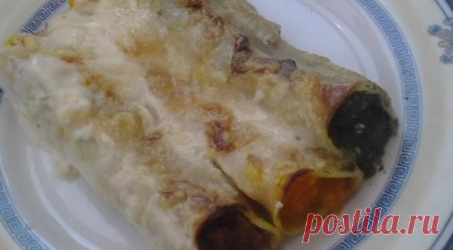 Каннеллони Светофоры. Пошаговый рецепт с фото на Gastronom.ru