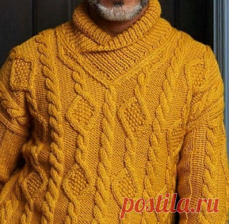 Мужской свитер «Moffan» от дизайнера Pat Menchini