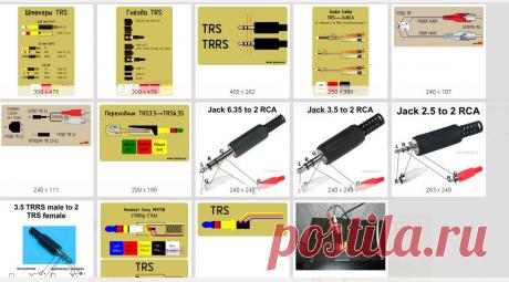 Разъём «джек» (TRS, TRRS)