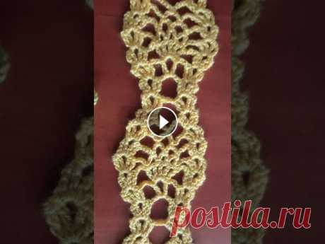 ананас вязание крючком ажурный узор Вяжем с Nilena Sans crochet #shortsПредлагаю вашему вниманию небольшой видео-обзор о красивых кружевах, связаных у...