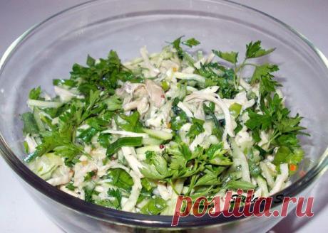 Салат для тонкой талии | УЮТНАЯ КУХНЯ | Группы Мой Мир