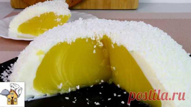 ОБАЛДЕННО ВКУСНЫЙ десерт «Яйцо страуса» — Сад Заготовка