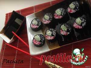Роллы "Арабески" или маки-суши - кулинарный рецепт