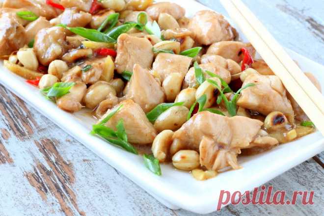 Азиатская кухня: курица по рецепту Гунбао — Фактор Вкуса