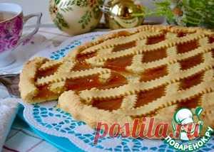 Итальянская кростата с джемом - кулинарный рецепт
