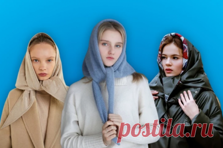 Косынка на зиму)
