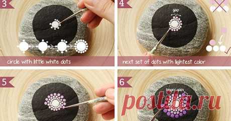 How To Paint The Most Gorgeous Mandala Stones | The WHOot