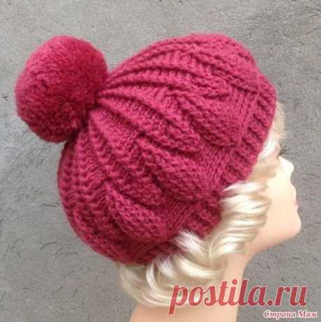 Фантазии на тему рельефных столбиков
Автор Марина Феддер 
#крючок #вязаная_шапка #вдохновение