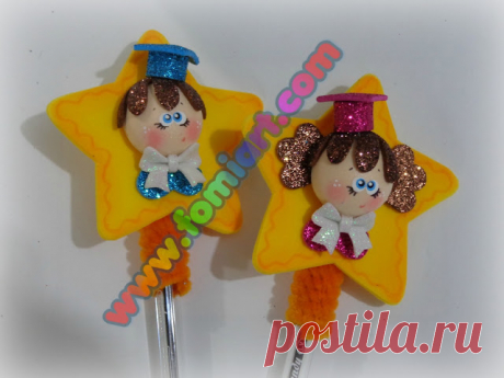 Plumas Decoradas: Graduación | Fomiart