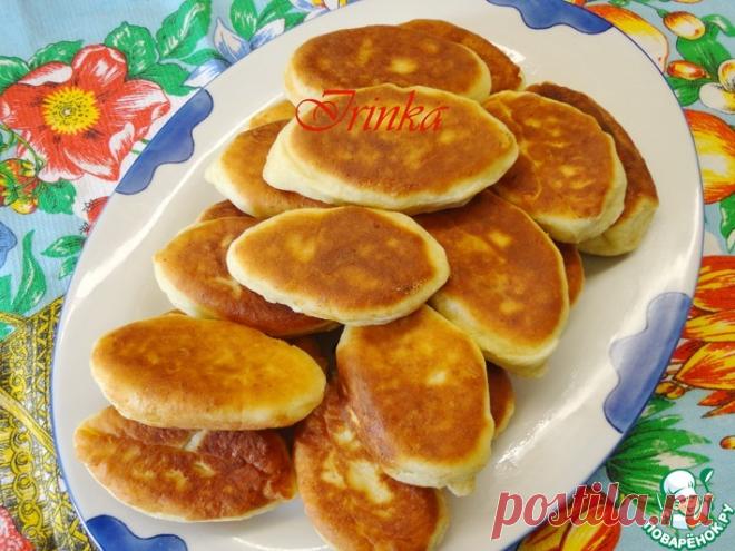 Пирожки с яблоками из творожного теста Кулинарный рецепт