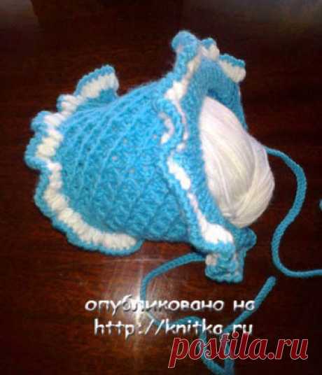 Шапочка для новорожденного, Вязание для детей