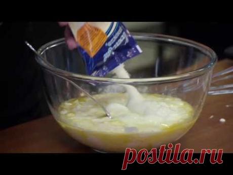 Любимые рецепты. Мясной пирог из заливного теста - YouTube