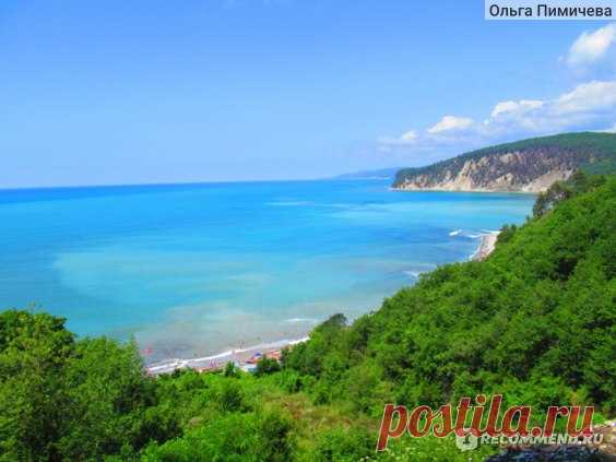 Бухта Инал, пос. Бжид - «❤Чёрное море...Бухта Инал...До чего же здесь красиво! От увиденного душа поёт ! » | Отзывы покупателей