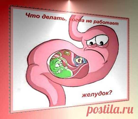 Не работает желудок что делать - лечение