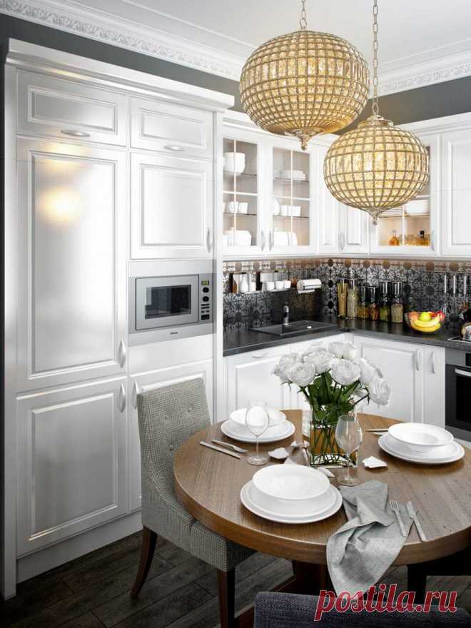 Дизайн кухни 5 или 6 кв м: 50 фото маленькой кухни после ремонта