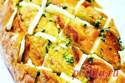 Рецепты домашней кухни: ЧЕСНОЧНЫЙ ХЛЕБ С СЫРОМ — ПРОСТО И НЕВЕРОЯТНО ВКУСНО