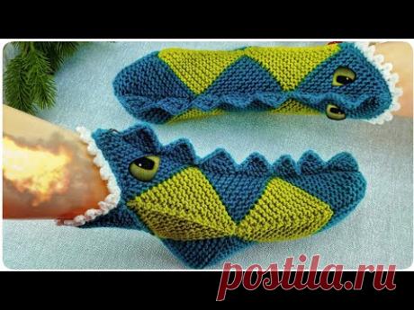 🎄Носки - ДРАКОНЫ🐉2024!!!💥ПОДРОБНЫЙ мастер класс