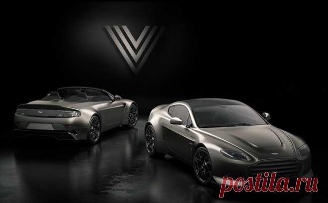 Aston Martin V12 Vantage V600 2018 – самая экстримальная модель Астон Мартин Вантаж - цена, фото, технические характеристики, авто новинки 2018-2019 года
