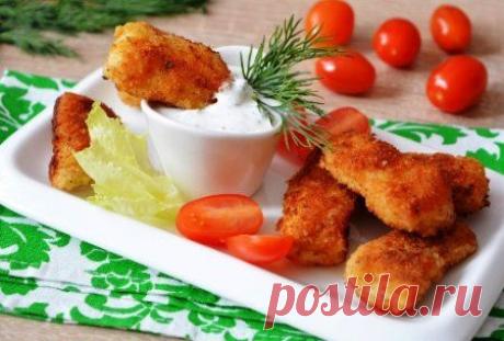 Рыбные палочки в хрустящей панировке