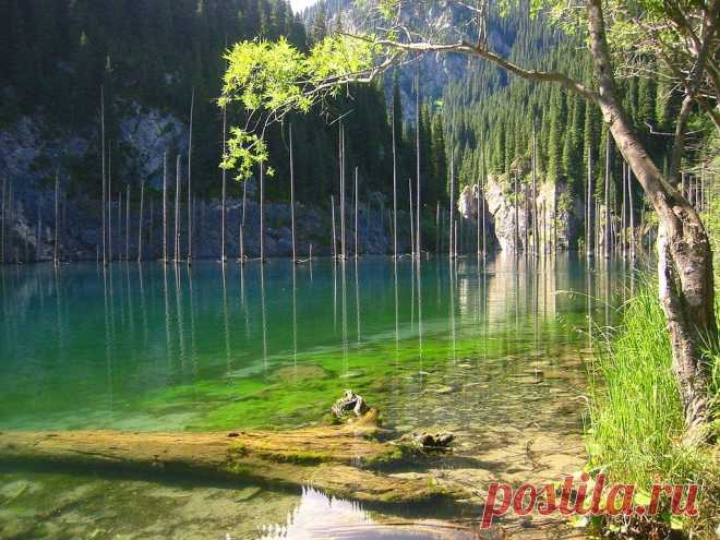 Озеро Каинды на карте, фото отчет, видео, описание как добраться