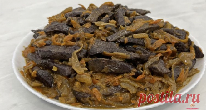 Вкуснейшая печень на обед