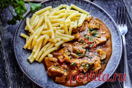 Putengulasch - einfach und lecker