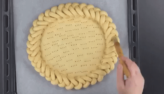 Красивая основа для пирога 🥨 Замечательная идея!