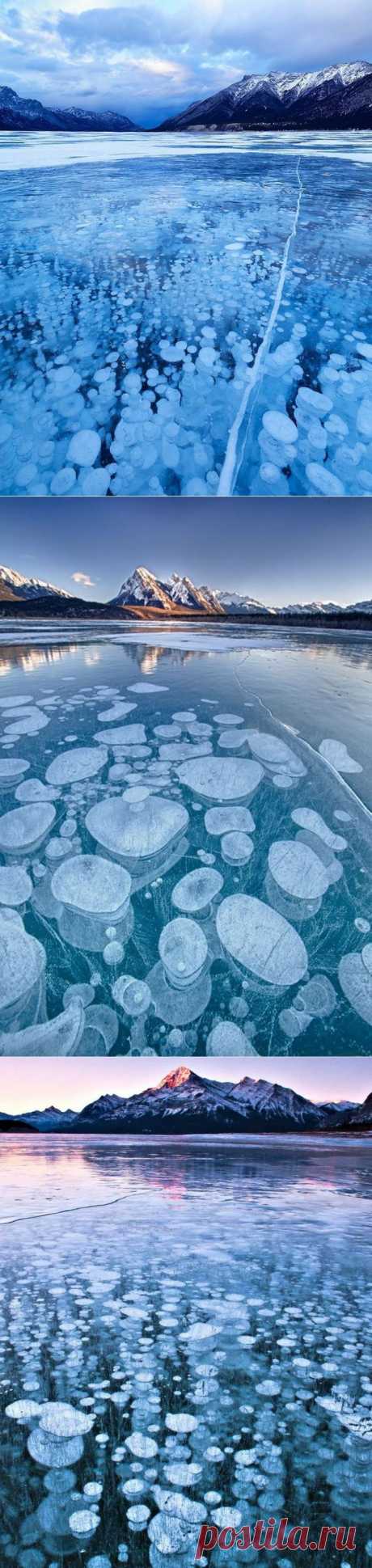 Озеро Авраам: смесь воды и метана