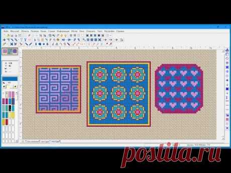 Программа Cross Stitch Professional Platinum — работа с текстурами, создание своей библиотечной текстуры и мотива