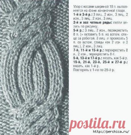 Свитер переплетенными косами от *Домоседка*