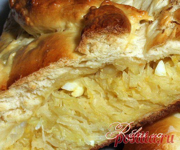 Кулебяка с капустой » Рецепт, фото кулебяки с капустой » Relax.UA
