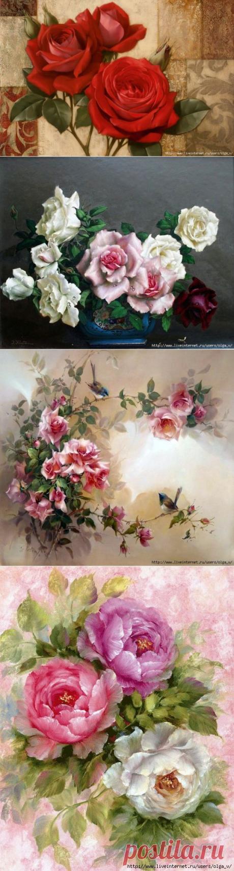 Розы для творчества.