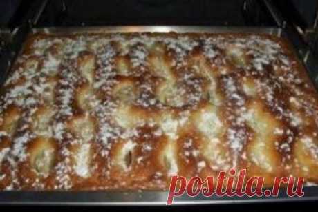 Пирог с яблоками, как пирожное! Просто шедевр!