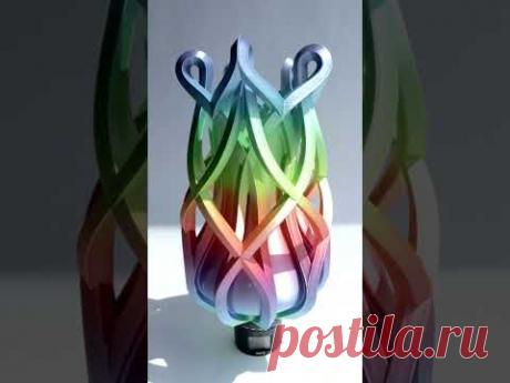 🌑 Невероятно красивая ваза на 3D принтере Creality K1 Max #3dprinting #Shorts Игорь Белецкий