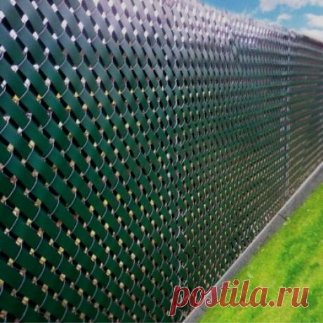 7 простых и креативных идей, чем закрыть забор из сетки Selo.Guru — интернет портал о сельском хозяйстве