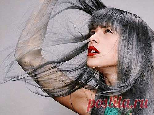 Как вернуть цвет седым волосам без краски