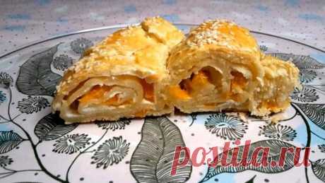 Улитка с творогом и абрикосами | VeraFood | Дзен
