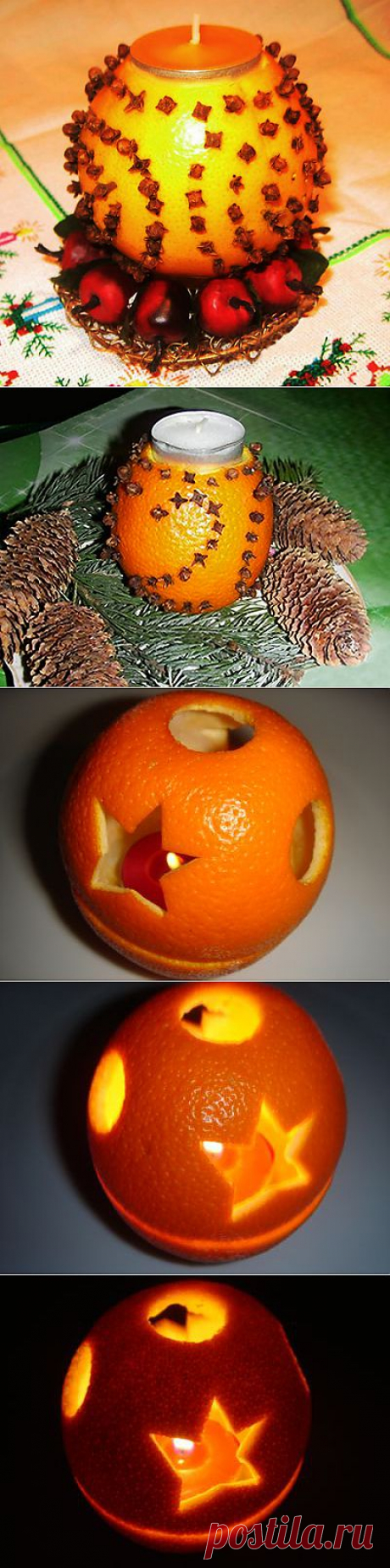Новогодняя свеча