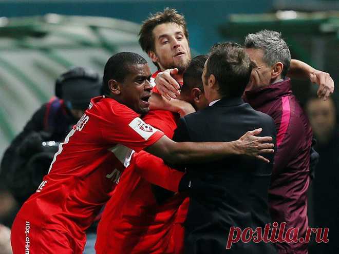 РФПЛ. «Терек» — «Спартак» — 0:1. 26 ноября 2016 года. Обзор матча - Чемпионат